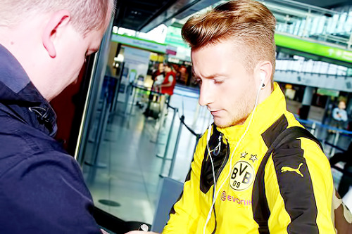 marcohan: Marco @ the airport today.
