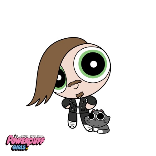 Had some fun with #PowerpuffYourself. Did us both… Here’s the link to DIY… http: