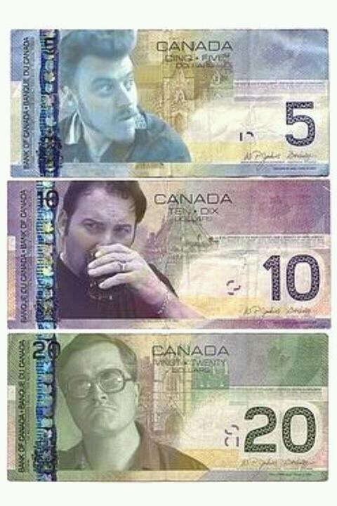 Porn photo Canadian funny money