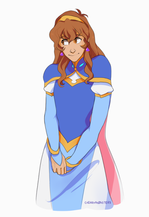 bext-k: cherryandsisters: princess!katie and nerd!allura  Duuuuuuuuude