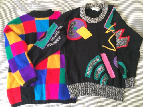 the right sweater is sick...