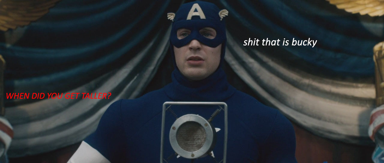 behindthefourthwall:  What if Bucky hadn’t been captured? 