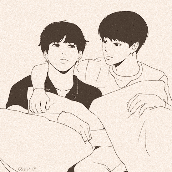 “Quick” KM animated drawing. I had to draw this because.. because.. well because I can lol
more seriously, I mixed the 2 times where jimin is in jungkook’s face (BV2 and SP3) and just improvised x)