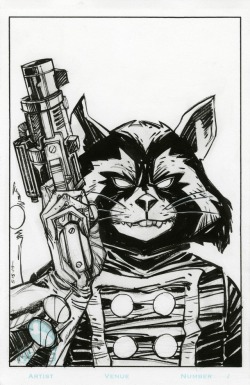  Rocket Raccoon by Walter Simonson 