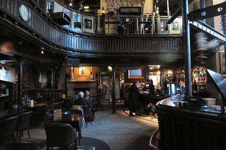 Frankenstein’s bar, Edinburgh, Scotland. A converted church turned into a lab.Photo by member: