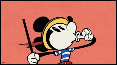  Mickey and Minnie Mouse in “O Sole Minnie” (2014) 