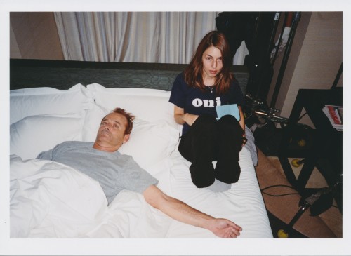 lottereinigerforever:  Bill Murray &amp; Sofia Coppola on the set of “Lost in Transla
