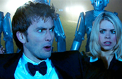 weeping-who-girl:   Tenth Doctor + Furrowed Brow  2.05/2.06 Rise of the Cybermen/The Age of Steel  Happy Birthday tennantmeister! 