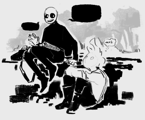 Old Gasters And Grillbys That I (think?) Have Not Posted Before. And Stuff From @findmeabowlofundertale