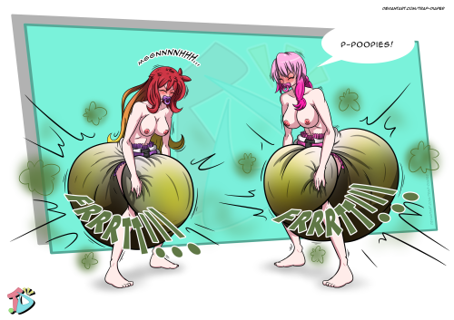 pantiesfiller201:trap-diaper-arts:Gift Art - Jun & Sylvia - Babies grow up so fastThat was the w