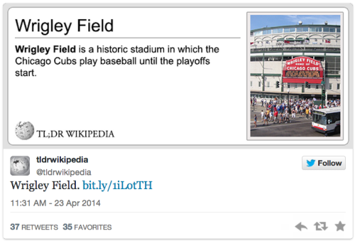 collegehumor:  Click for MORE:  TLDR Wikipedia Is Wikipedia’s Smartass Brother On Twitter