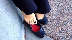 sexyitalianchick619:  My foot while on break