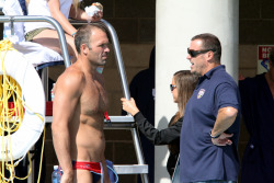 blackandwhite1789:  Water Polo Hunk — Ryan