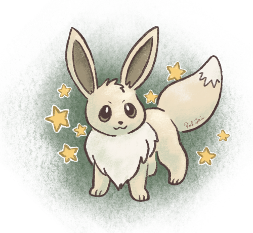 Shiny Eevee Evolution Pokemon Stickers 