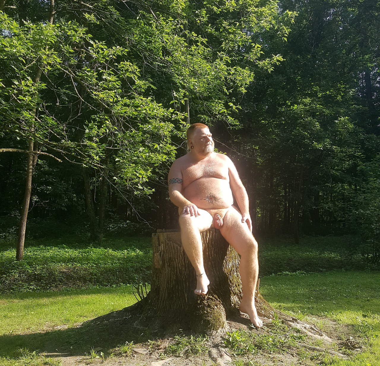 love old, fat and hairy man