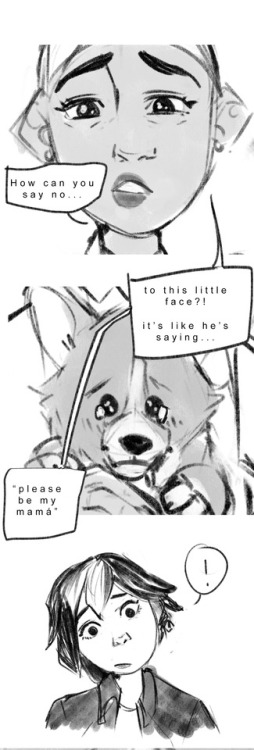 funkytoesart: Honorary Seventh Member of Big Hero 6 :D I just… want some of that sappy, fluff