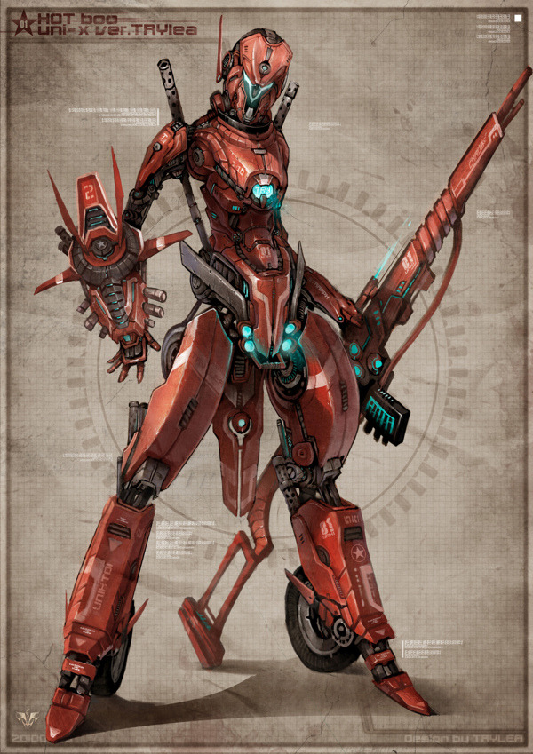 thecyberwolf:  Transformers - Concept Art Artist: Zhichao Cai 