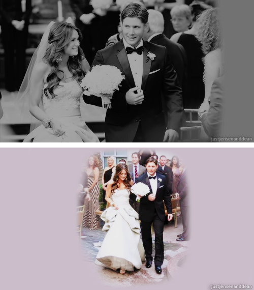 justjensenanddean:  Happy 7th Wedding Anniversary Jensen &amp; Danneel (May 15,