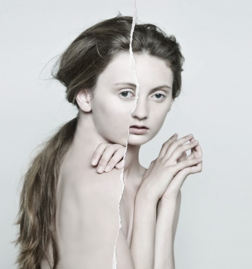 Hybrid no. 3 - Codie Young in “Two Bodies” / Neil Barret F/W 2011, “Skin on Skin&r