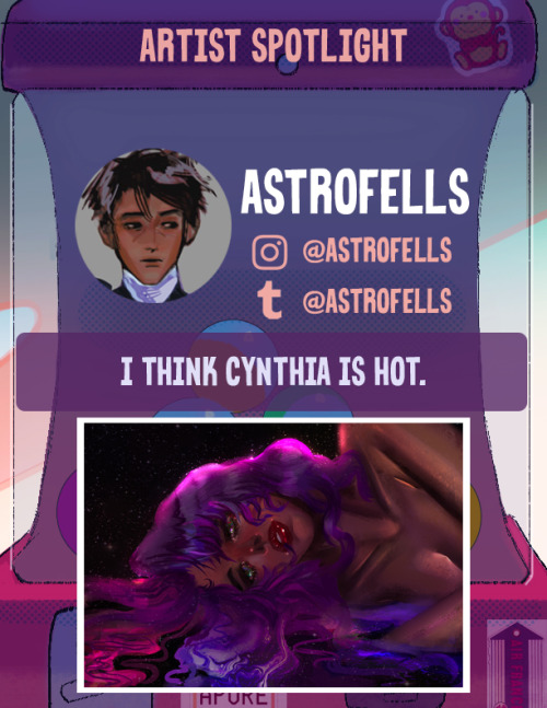 Meet some of our contributors!ASTROFELLS (Page Artist): instagram / tumblrBRIDGET BIGHANDS (Page Art