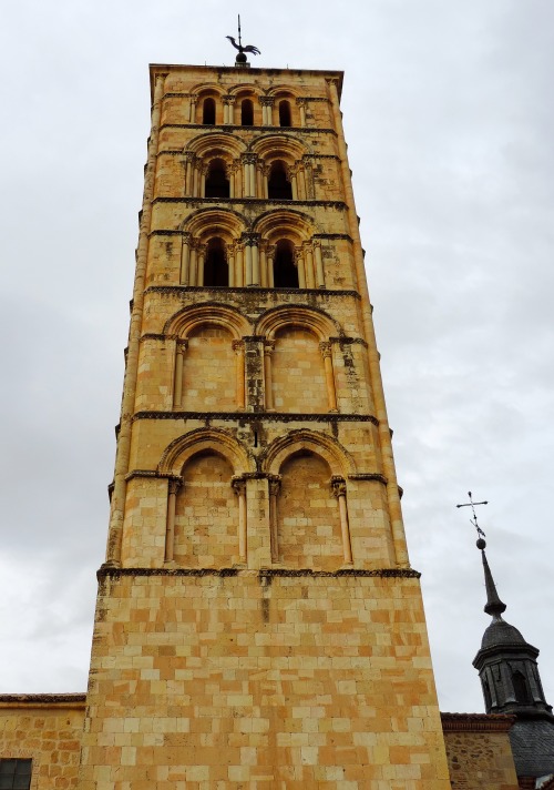 Campanario, Iglesia San Esteban, Segovia, Castilla y León, Spain, 2016.