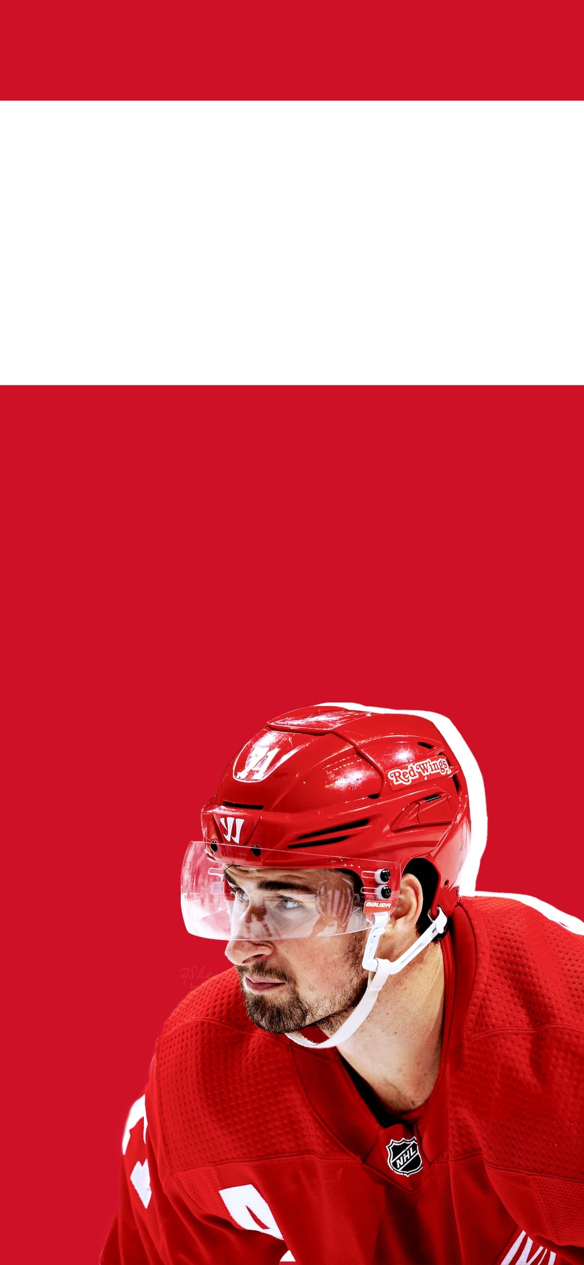 Download Dylan Larkin Of Detroit Red Wings Wallpaper