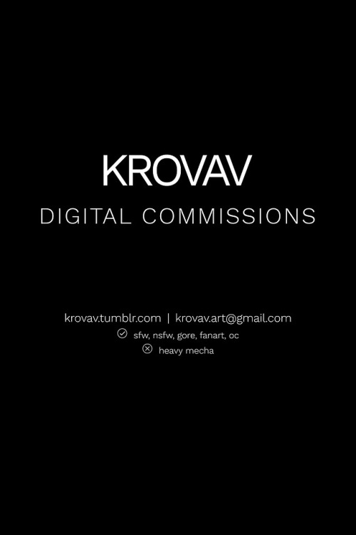 krovav: I haven’t updated my commission adult photos