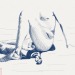 kwa56-blog:Life class drawing.Acrylic pen on archive paper.9x7inches.KRWall.
