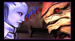 ginkasu:  BLUE FEVERfollow the link for a better viewing experience, every image in 1080p and separated from each other (tumblr only allows 10 images in one post)!my LATE n7 - day special! :Dyou guys voted for some Wrex action (and sent me requests for