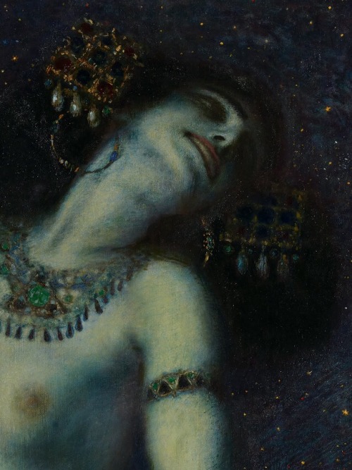 Porn Pics overdose-art:Franz von Stuck, Salome (details),