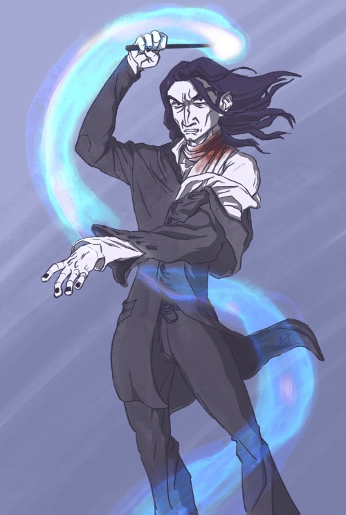 The Idea Of Snape Arriving At The Final Battle For Hogwarts Has Lived In My Head Rent Free. I Imagine