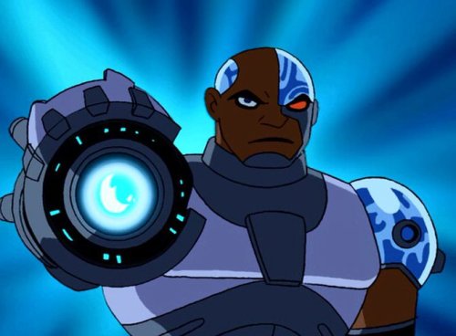 theotherlaser:Black History in Animation:Cyborg from Teen Titans (voiced by Khary Payton)Cyborg is t