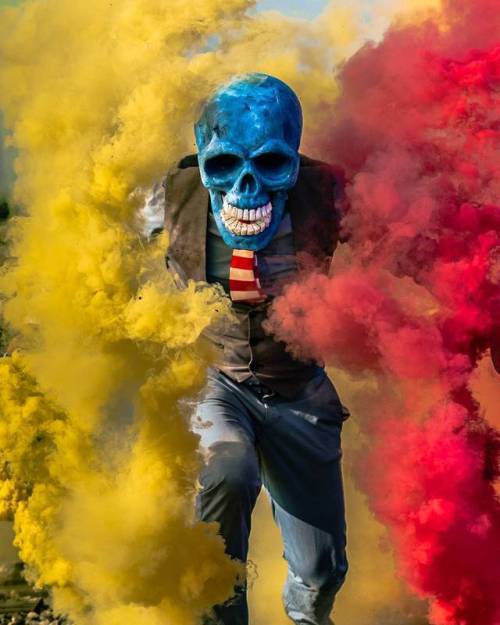 (via Skeleton of color by Butch Locsin | ARTNAU)
