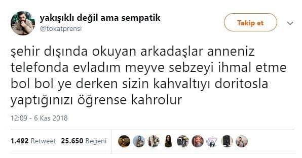 yakışıklı değil ama...