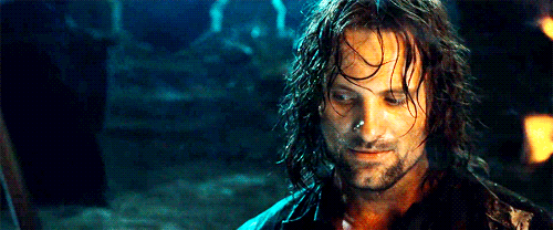 vieverdeen:♔ Aragorn being one smokin’ hot male protagonist [1/?]