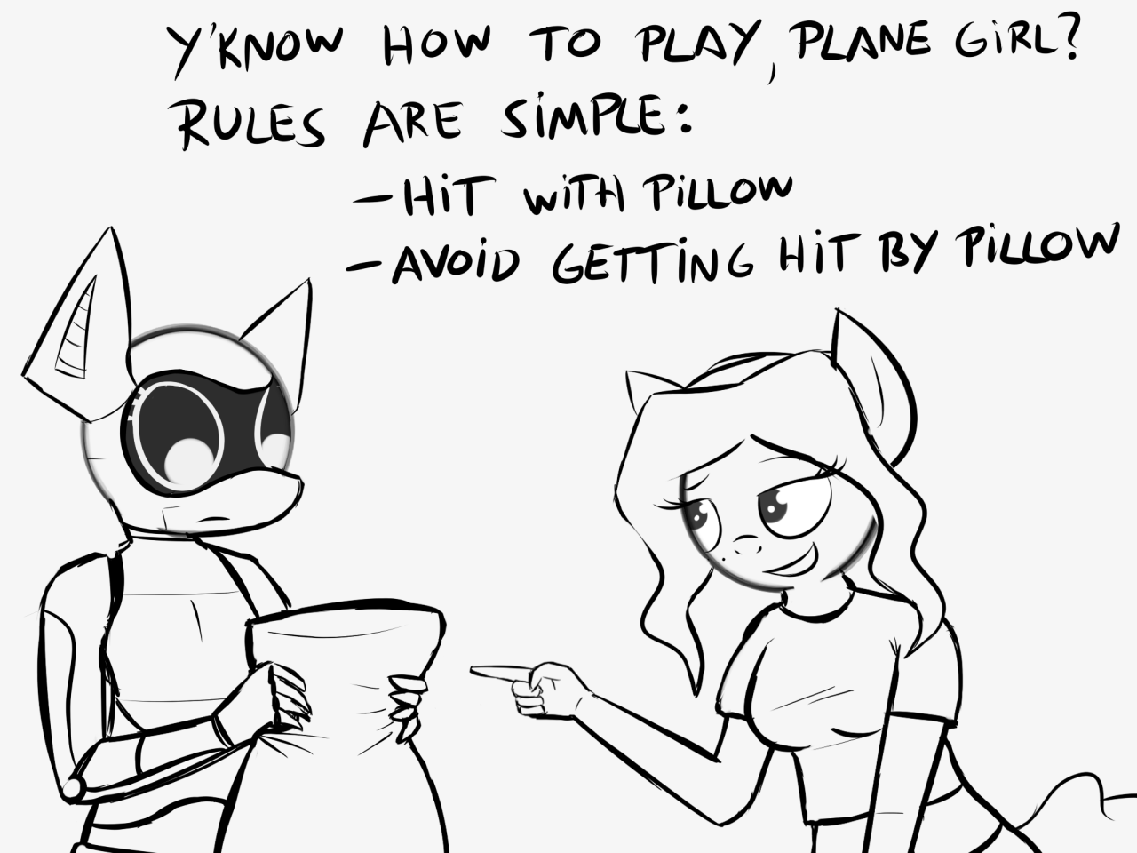 pj-nsfw:  When the girls go out with plane pone, not everything goes well also nikita