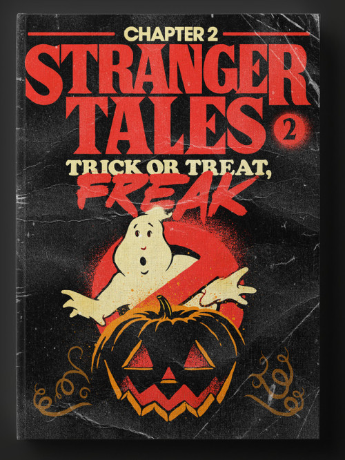 wilwheaton:  archiemcphee:  Brazillian illustrator and designer Butcher Billy (previously featured here) turned each episode from Stranger Things Season 2 into a worn and dog-eared vintage paperback book cover. Together they’re Stranger Tales: The Second