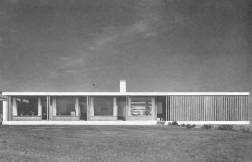 n-architektur:  Villa Tulip, Brabrand, Denmark Knud Blach Petersen & Herbert Jensen, 1959-1960 Photo via Julian Weyer 