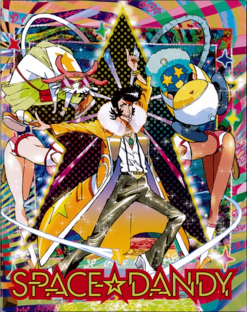 animeslovenija:Space Dandy covers for the Japanese retail release.Note: link to fullsize scans in previous posts.