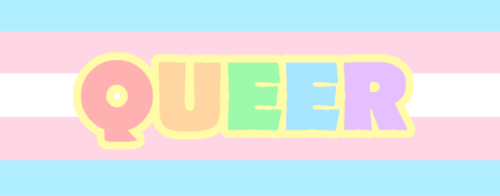 chaoticlesbianenergy: sylveonwishes: queer is not a bad word id: the word queer in all caps block-st