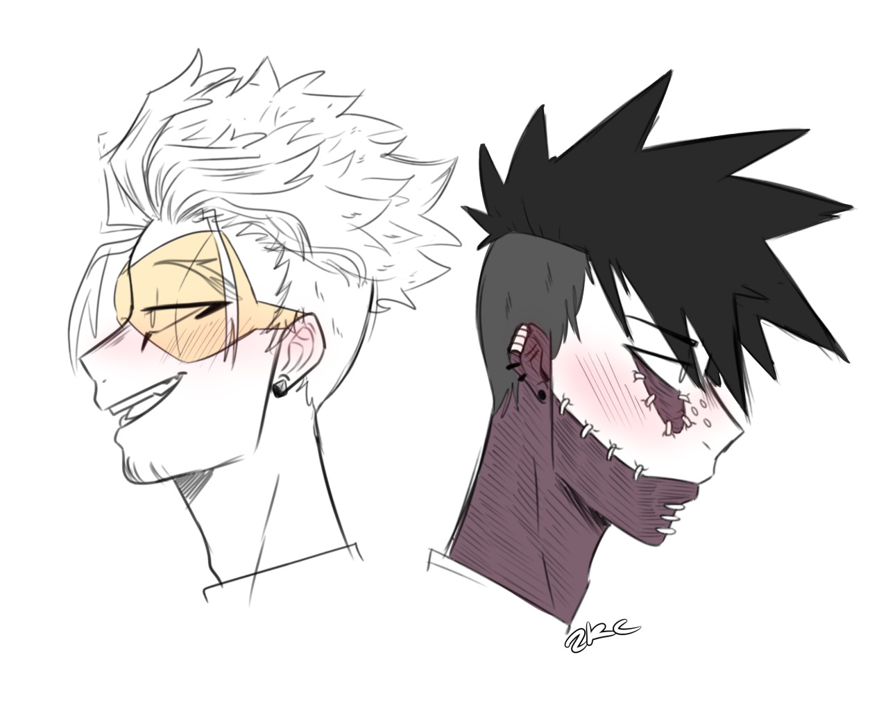 Undercut Dabi Tumblr Posts Tumbral Com