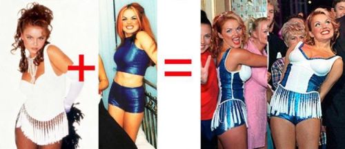 fuckyeah-gerihalliwell:Geri Halliwell’s fashion lesson from the 90’s: “"I wore a trapeze 