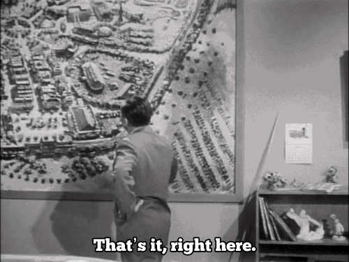  Walt Disney introducing the plans for Disneyland. 