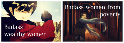 katara:hazel-luna-grace:Badass women of Avatarinspired by http://im-still-flying.tumblr.com/post/106