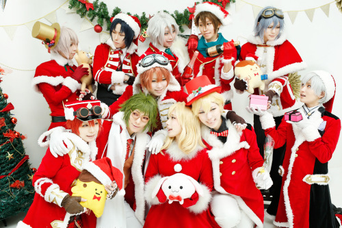 🎄Christmas Party🎄
[ i7 ] 一織：ジゼル、大和：山田涼子、三月：緋鵺、環：Luna、壮五：三ツ矢、ナギ：えいと、陸：ちぇる
[ TRIGGER ] 楽：景、天：明治誉、龍之介：Sen
紡：ヒナゲシ、撮影：しゃもP & にいめちゃま