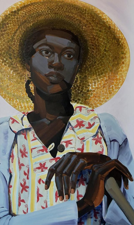 fyblackwomenart:    Greg Breda  –  Salt  While observing reconstruction and depression era photographs, I started to note a continence of grace, dignity, and strength that many of the people possessed. I found myself thinking about how does one come