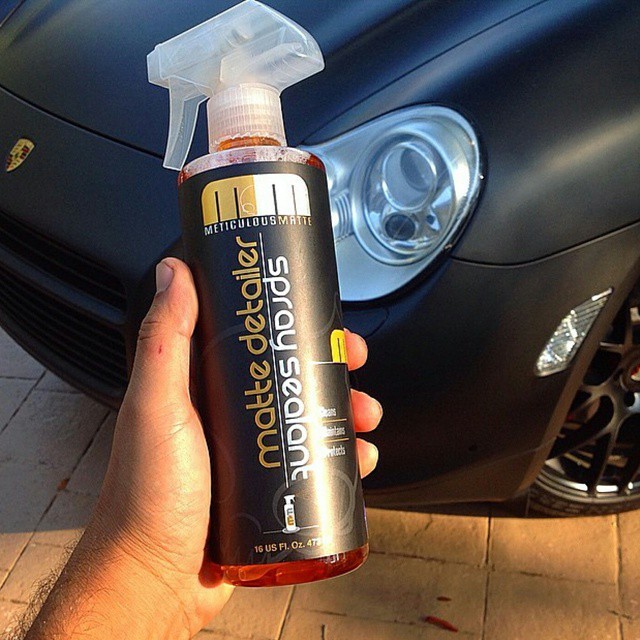 chemicalguys:  Trying out some new Chemical Guys Matte Detailer on the whip #MeticulousMatte