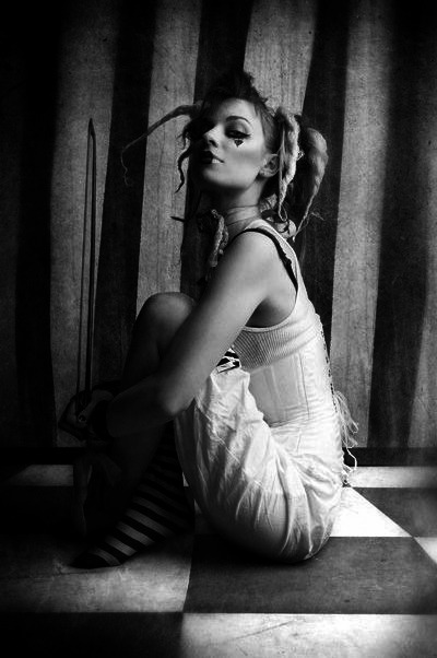 melancholygirl-ofthenight:  Emilie Autumn, photoshoot for ‘Laced, Unlaced’ More