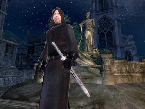 uesp:“father prayed and guess who came the hooded man in Sithis’ name who left but then he came once