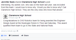 Drunktrophywife:  The-Alice-Of-Hearts:  So Claremore High School Just Posted This